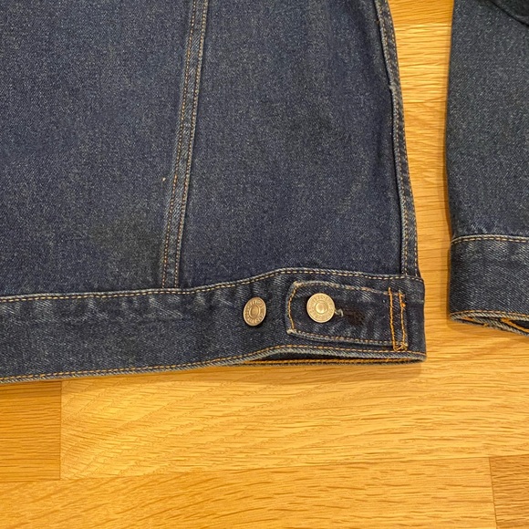 Levi's 57511 Trucker Denim Jacket Standard Fit Original / Womens Size M - Picture 8 of 13